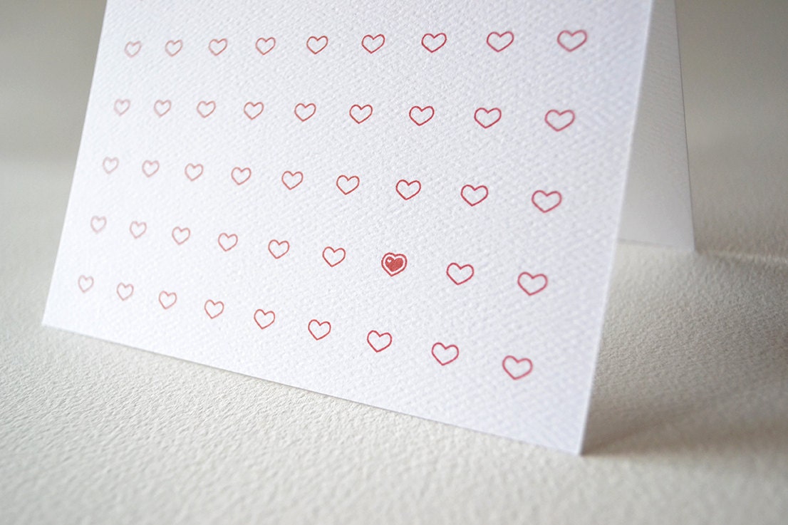 Hearts Card
