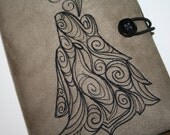 Howling Wolf Embroidered Ebook Cover