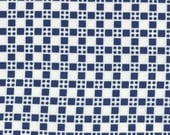 Happy Go Lucky by Bonnie and Camille for Moda Fabrics, Skip navy 1/2 yard total