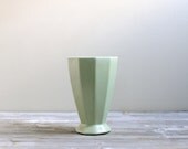 Large Mint Green Haeger Vase