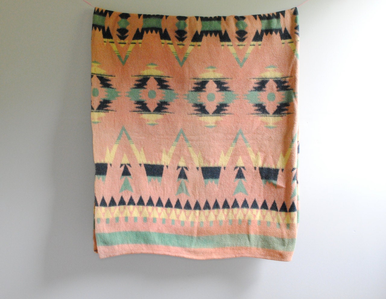 Vintage Indian Camp Blanket