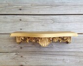 Vintage Gold Wall Shelf