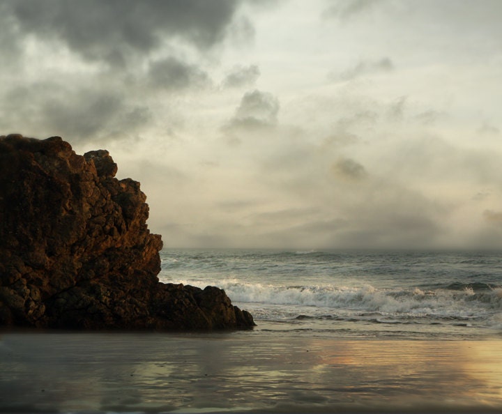 Landscape Photography California Coast Modern  16x20 SeaScape Fine Art Photograph