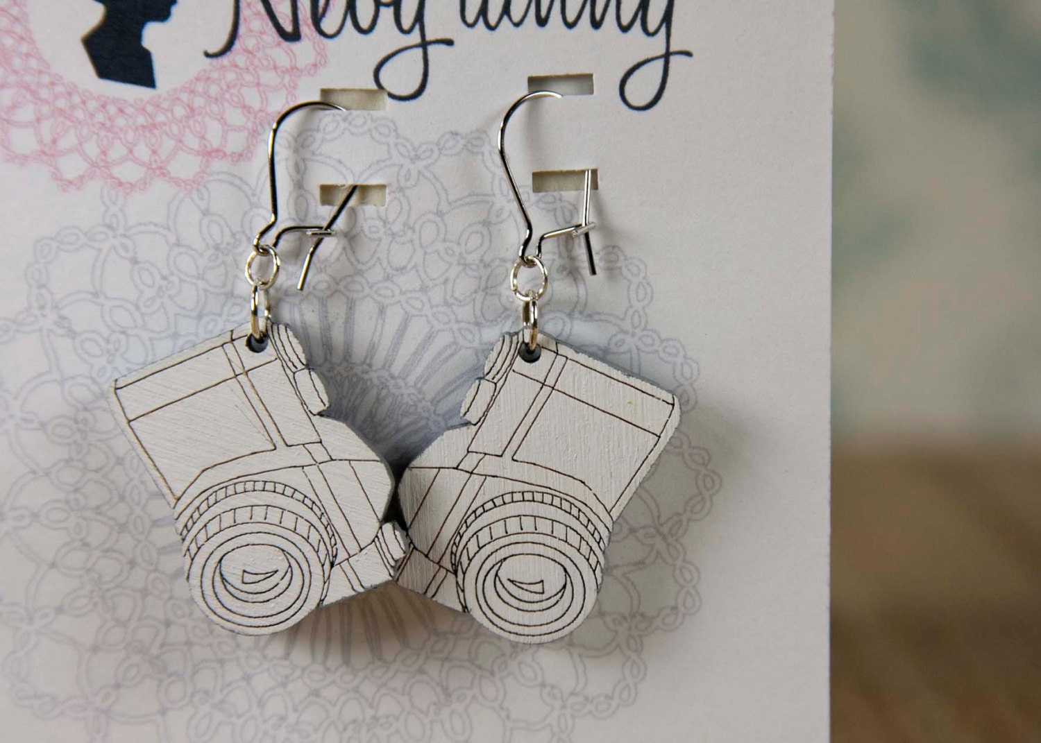 SLR Camera Earrings