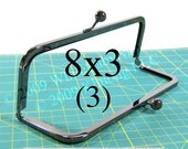 3 Duskcoat Gunmetal(TM) 8x3 purse frame