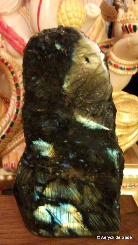 Huge Piece of Labradorite, Polished, Raw, Slab, New Age, Crystal, Haunted, Supply, Pagan