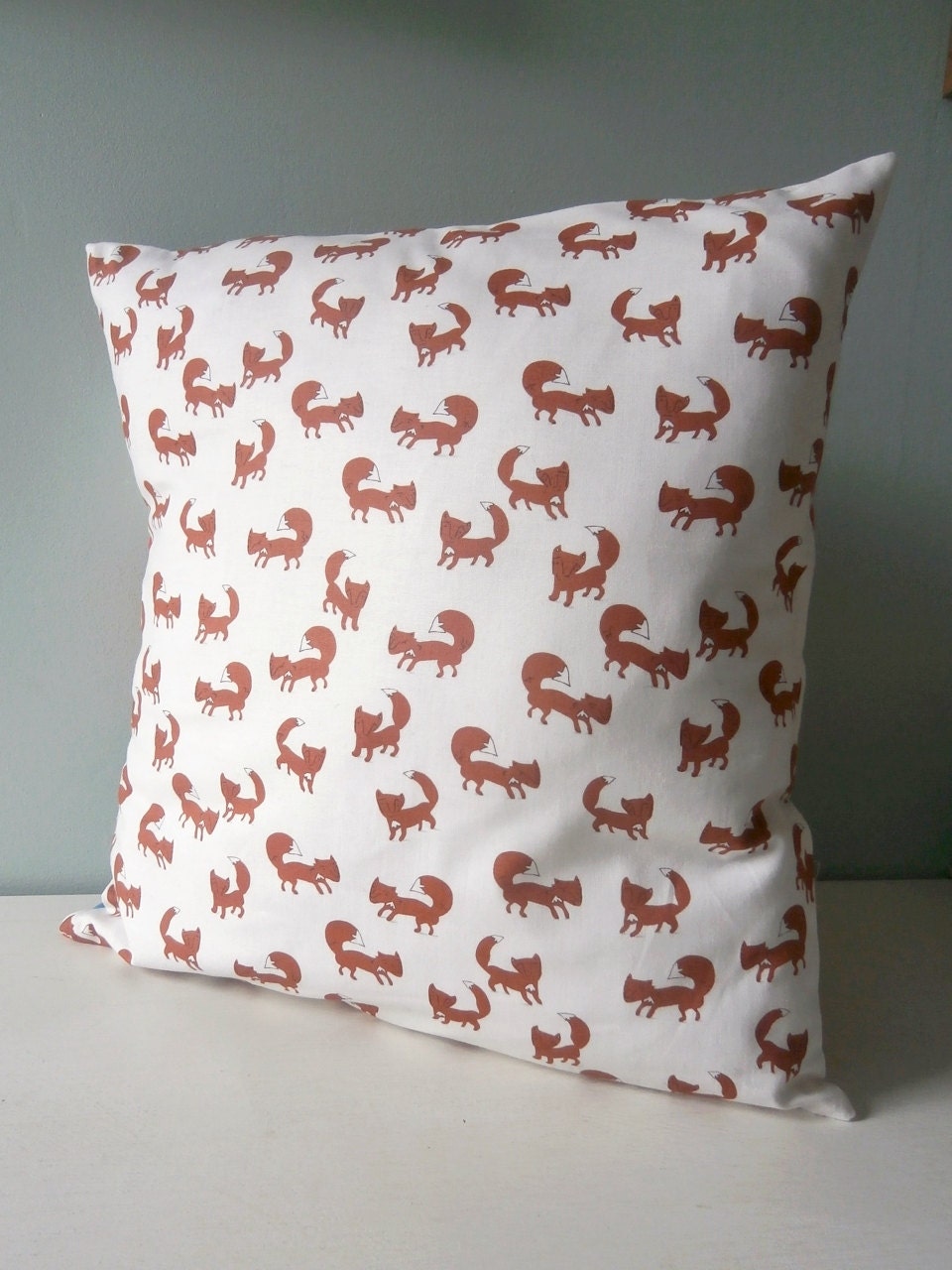 Fox Walk in the Woods Pillow / Cushion cover