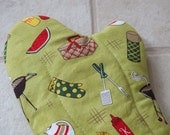 Grilling Picnic Kitchen Oven Mitt Pot Holder