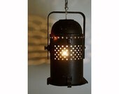 Black Stage Light Chandelier