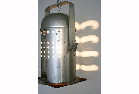 Silver Stage Light Chandelier