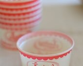 Vintage Ice Cream Cups