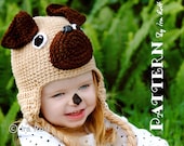 PATTERN - The Pugfect Pug Hat - Crochet PDF Pattern