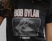 vintage BOB DYLAN 1981 tour concert T SHIRT small