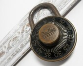 Vintage Dudley Combination Lock