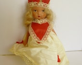 Vintage Nancy Ann Doll Queen of Hearts
