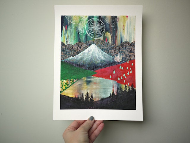 Destiny, art print 8.5 x 11