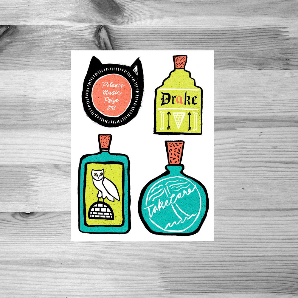 Drake Take Care - Polaris Prize Poster 2012