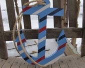 OOAK Reclaimed Wooden Anchor. Wood Anchor. Nautical Decor. Made to order.
