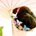 ONE handmade dupioni silk butterfly hair clip . the butterfly house . your choice