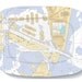 Miami Nautical Chart Melamine Platter - 1 platter
