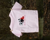 Valentine's Day "So STINKIN Cute" T-shirt or Onesie for Baby GIRLS, perfect for 1st Valentine's Day Pics