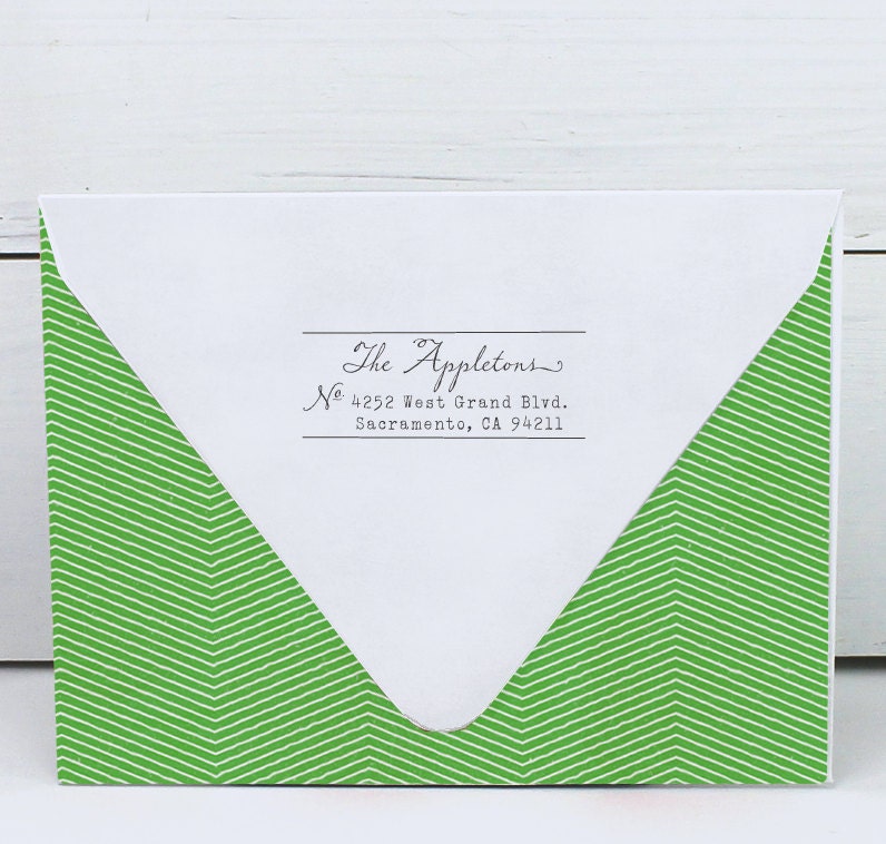 Custom Rubber Stamp - Callligraphy Stamp - Self Inking - Composite