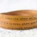 To My Lovelies, Winnie the Pooh Quote on Ultra Long Leather Wrap Bracelet