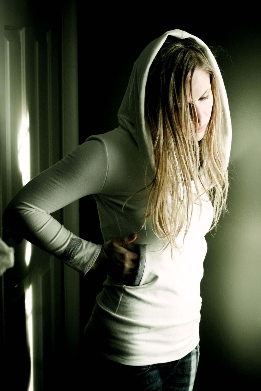 Cowl Neck Pocket Tunic