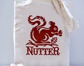 Nutter Squirrel Tote Bag
