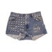 Studded Shorts / Vintage Levis High Waisted Denim Shorts Cut Offs / 29 Waist