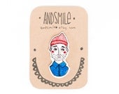 Steve Zissou Brooch