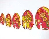 Elephant Nursery Garland Decoration