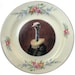 SALE - Marquise de Struthio - Altered Vintage Plate 6.25"