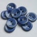 Cornflower Blue Ceramic Buttons