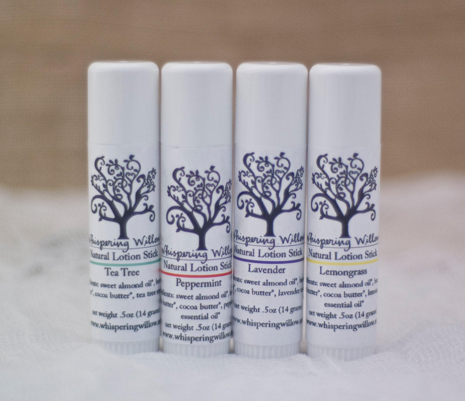 Solid Lotion Stick -  All Natural & Made with 100% Organic Ingredients