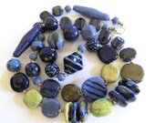 Kazuri Bead Necklace, Ceramic Necklace, Fair Trade Beads