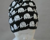 Beanie Hat with elephants