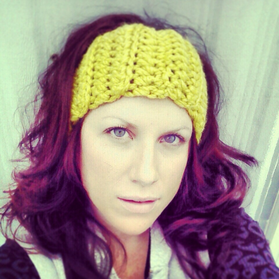 NEW chunky/ plain jane headband/ headwarmer / choose color