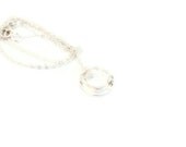 Karma Circle necklace infinity circle eternity pendant