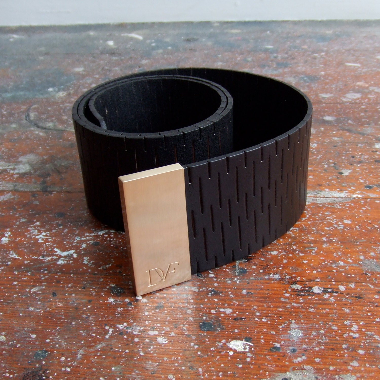 Vintage 1990s DIANE Von FURSTENBERG statement belt