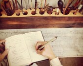 The Epic Desk Caddy: The Original, rustic, reclaimed wood, Extra Large.