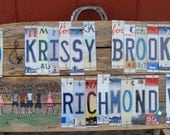 License Plate Signs Custom Personalized Shop Sign Your Choice