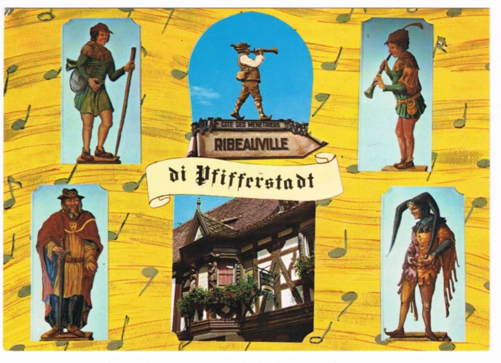 7 Vintage Folklore / Historic Costumes Postcards - Europe