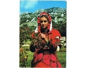 6 Vintage Costume Postcards - Eastern Europe