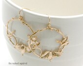 Golden Vine Earrings