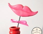 Smile on a STEEL ROD - Photo Booth Prop - The Coquette Il_170x135