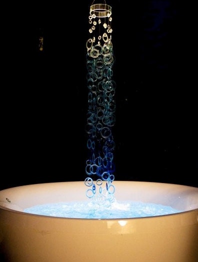 Waterfall - Light installation - Ecological - Unique
