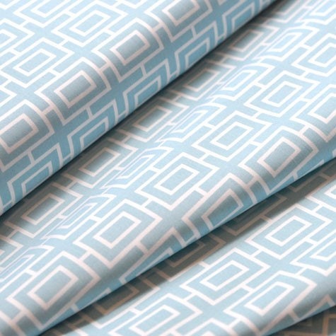 Monaluna - Mod Boxes - Organic Cotton - Modern Home - half yard