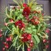 Wild Summer Wreaths, Summer Wreaths For Door, Red and Green, Door Wreaths