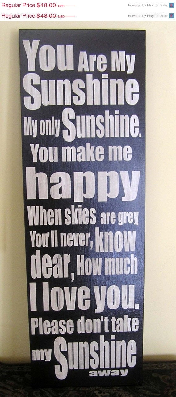 Mad-4-Grads Super Sale You are My Sunshine, Fun, Expressive Word Canvas wall decor, for Home, Office, Dorm, Bedroom,  Kids Room wall art
